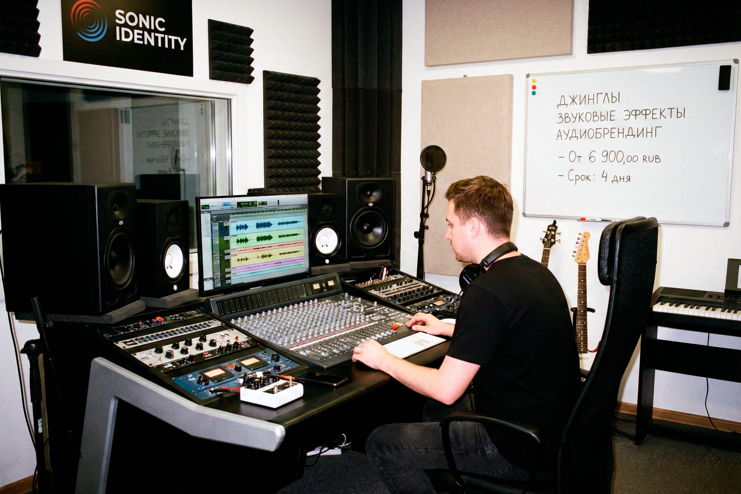 Джинглы и звуковые эффекты для бренда